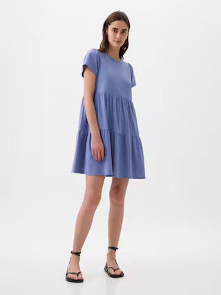Tiered Mini Dress | Gap (US)