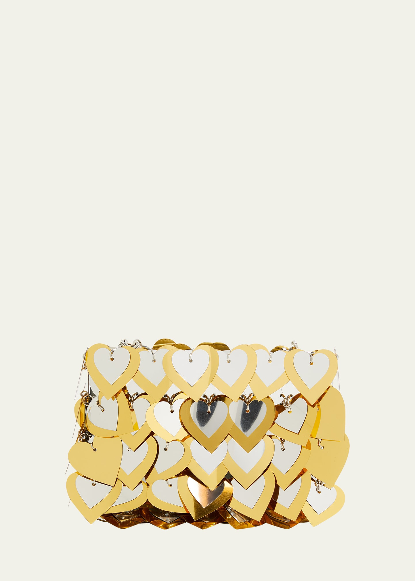 Sparkle Nano Heart Shoulder Bag | Bergdorf Goodman