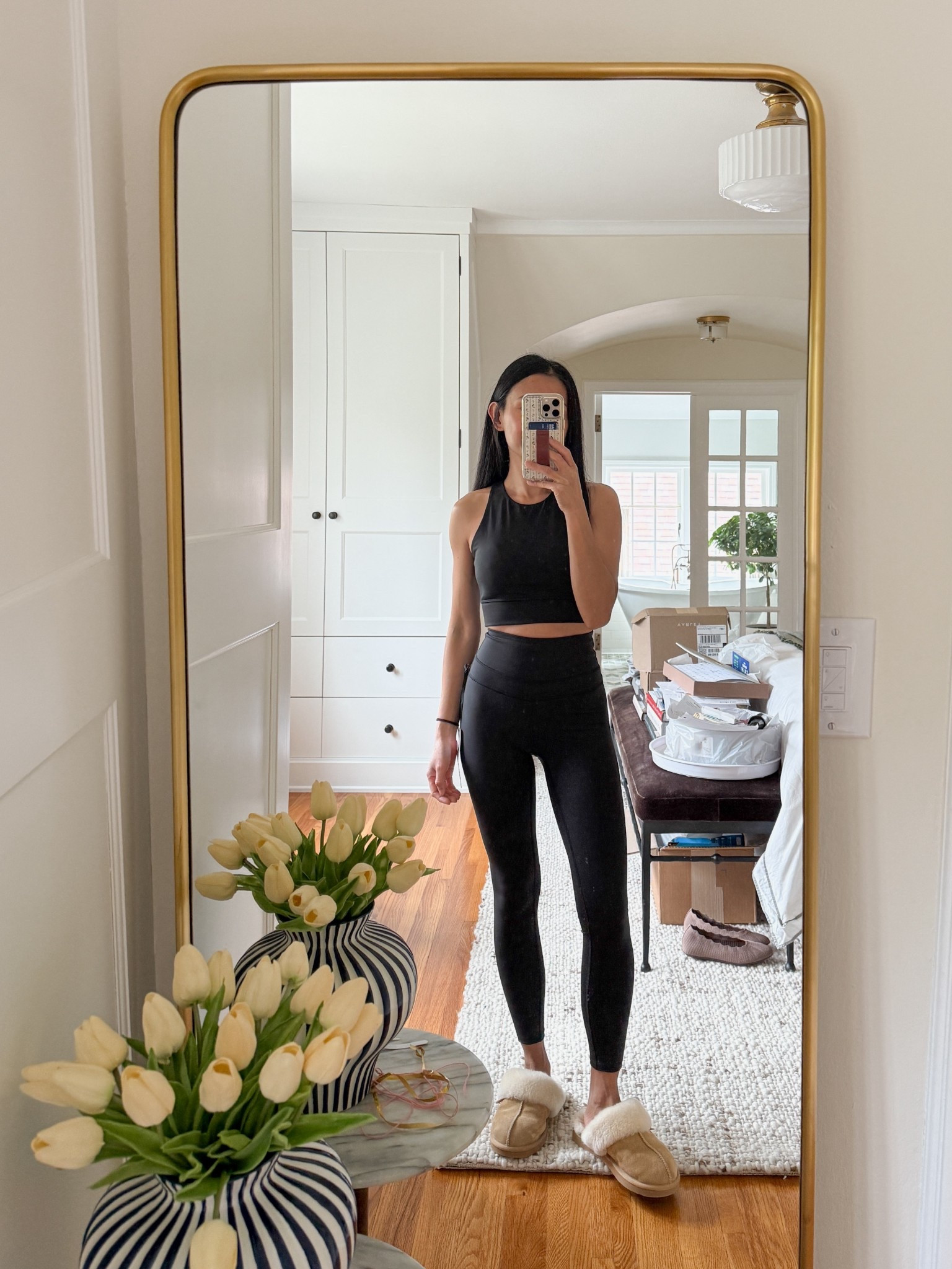 Ordered some new workout gear. These are super soft! XS for top and XXS for leggings. The leggings are too tight — I need an XS but they were on clearance. Linking their freesoft legging 25” which is similar. I’m also on the fence about showing my tummy with the workout top but wanted to try them out. Overall, I’d say the quality is very good! 

#LTKPetite #LTKfitnessgoals