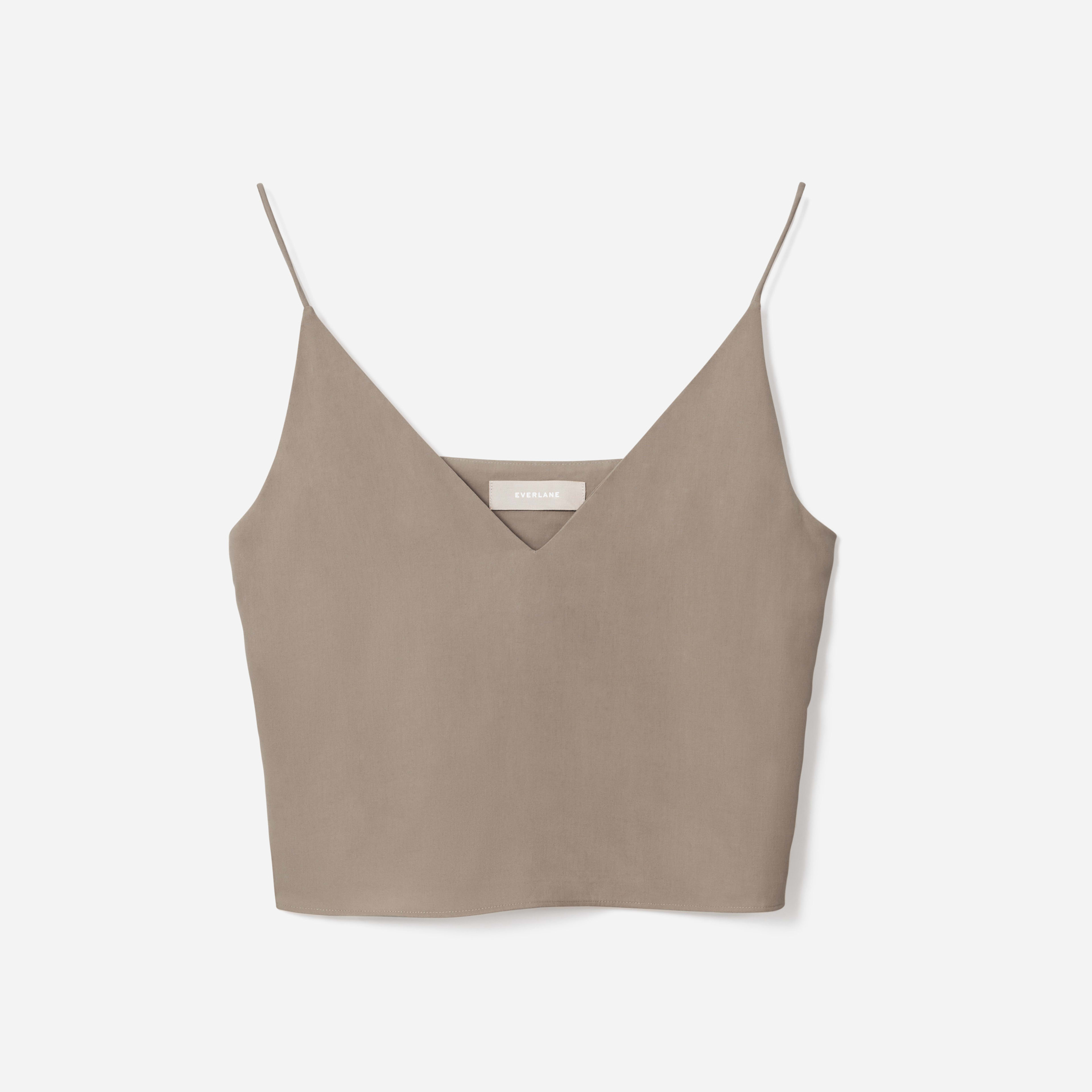 The Washable Silk Cropped Cami | Everlane