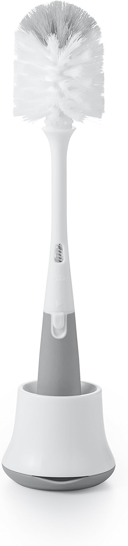 OXO Tot Bottle Brush with Nipple Cleaner and Stand - Gray | Amazon (US)