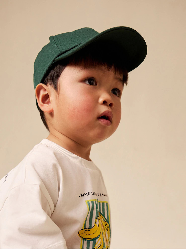 Forest Green Canvas Cotton Cap 1-16 Years (3mths-16yrs) | Next US