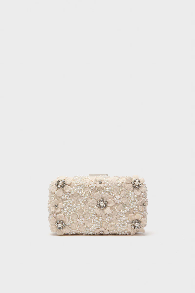 Ivory Beth Encrusted Clutch | Tuckernuck (US)