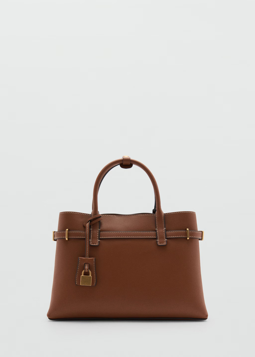 Shopper bag with padlock | MANGO (US)
