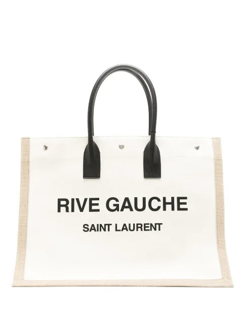 Saint Laurent Rive Gauche Tote Bag - Farfetch | Farfetch Global