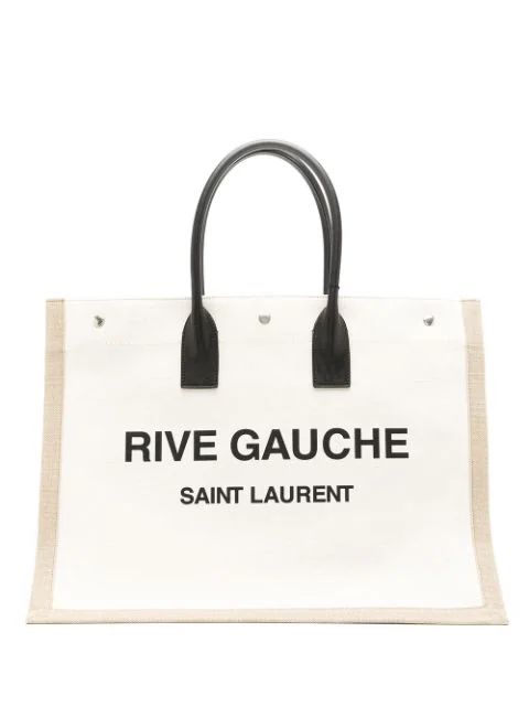 Rive Gauche tote shopping bag | Farfetch (US)