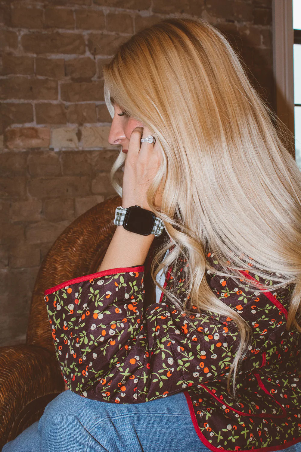 Aspen Green Scrunchie Apple Watchband | Shop Andi