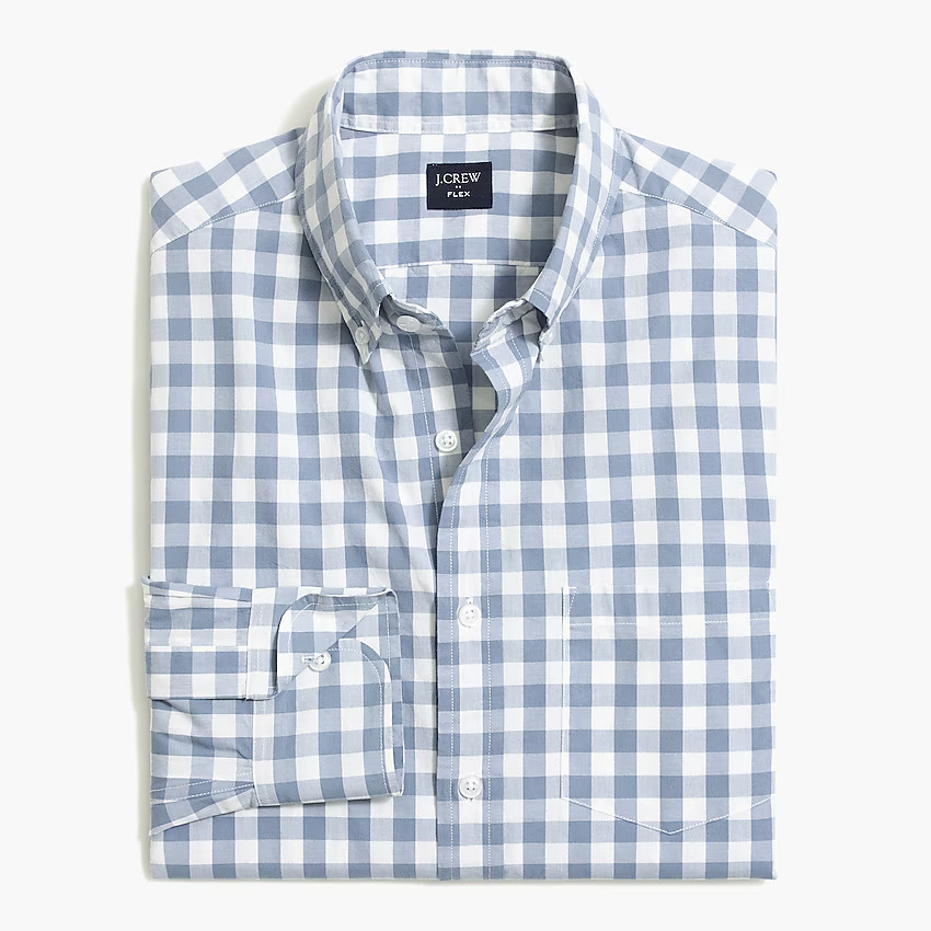 Gingham flex casual shirt | J.Crew Factory