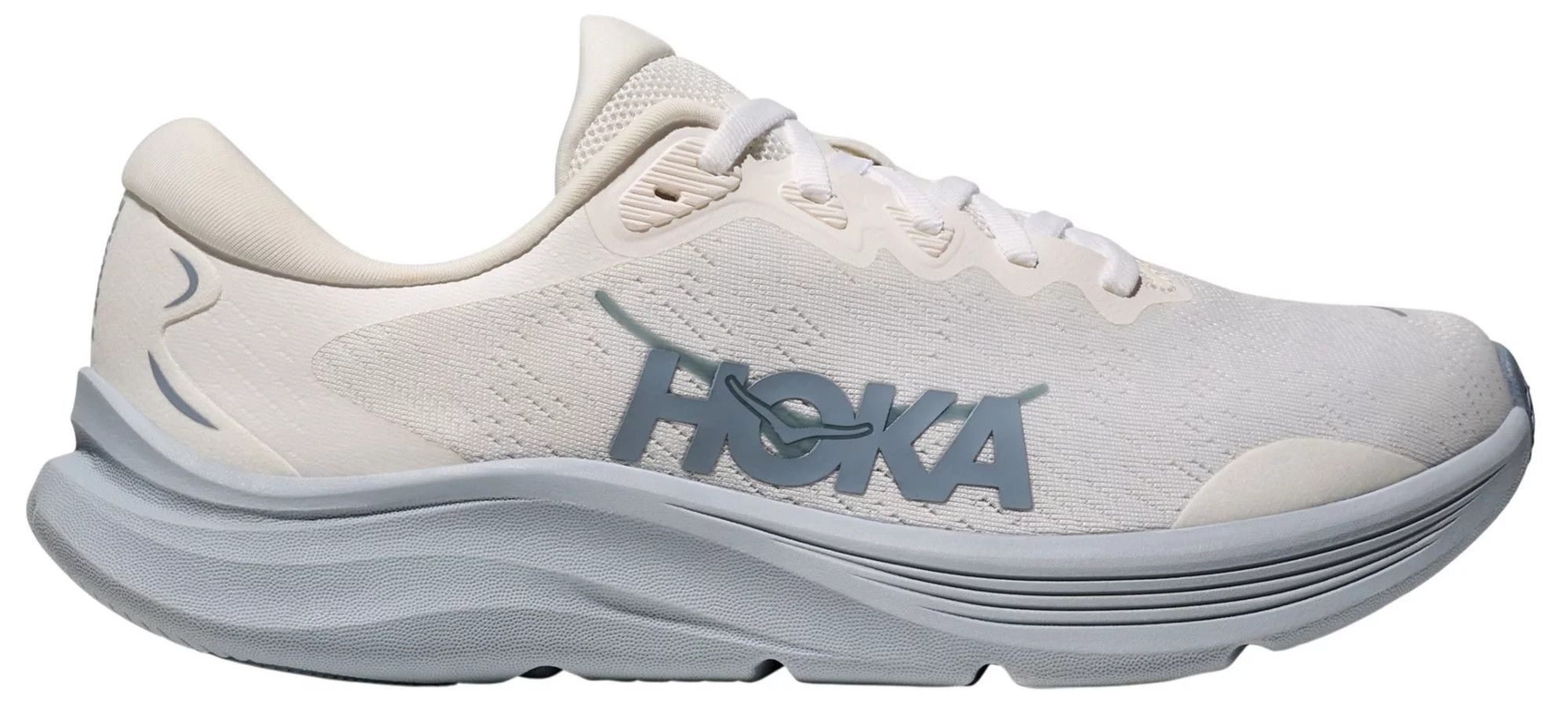 HOKA Women's Solimar 2 Running Shoes, Size 8, Frost/Mineral Blue | DICK'S Sporting Goods
