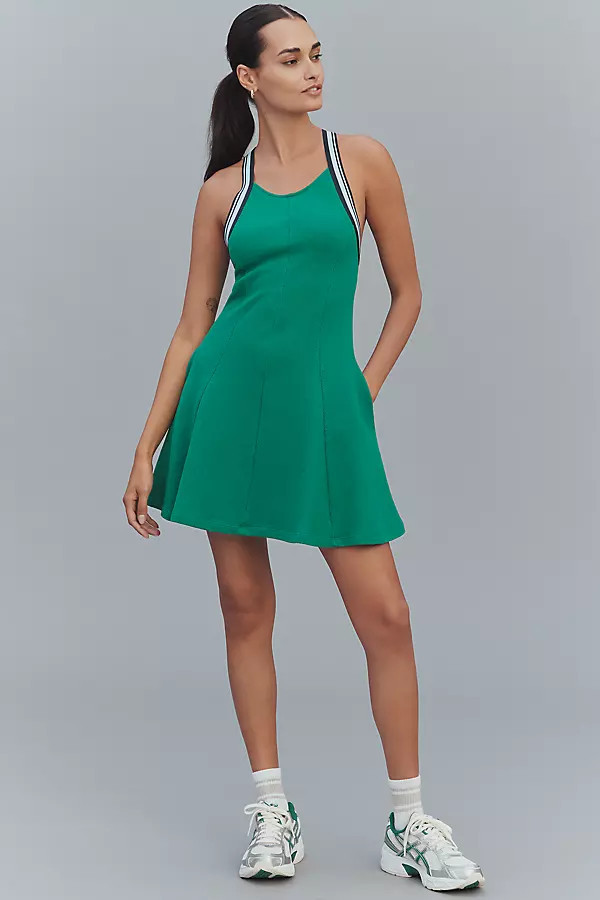 Daily Practice Crisscross-Back Swing Mini Dress | Anthropologie (US)