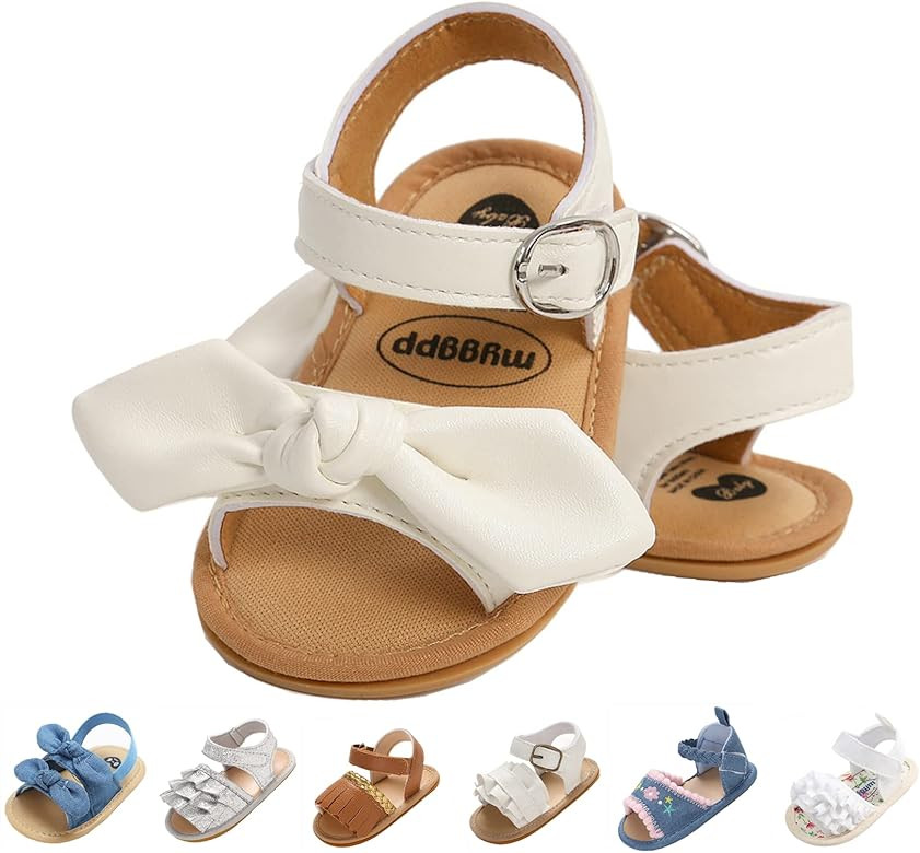 Baby Girls Sandals Summer Shoes Outdoor First Walker Toddler Girls Shoes for Summer | Amazon (US)