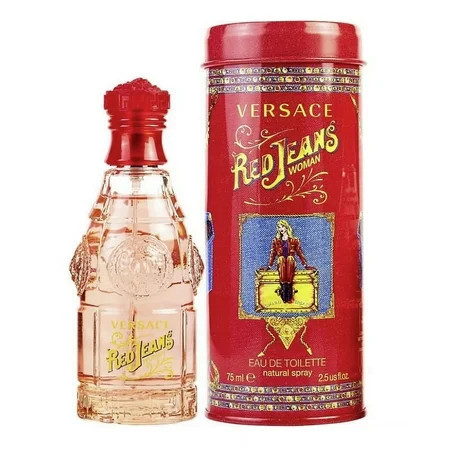Versace Red Jeans For Women Eau De Toilette 2.5 oz / 75 ml Spray | Walmart (US)