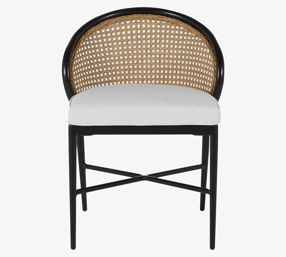 Berengar All-Weather Wicker Dining Chair & Armchair | Pottery Barn (US)