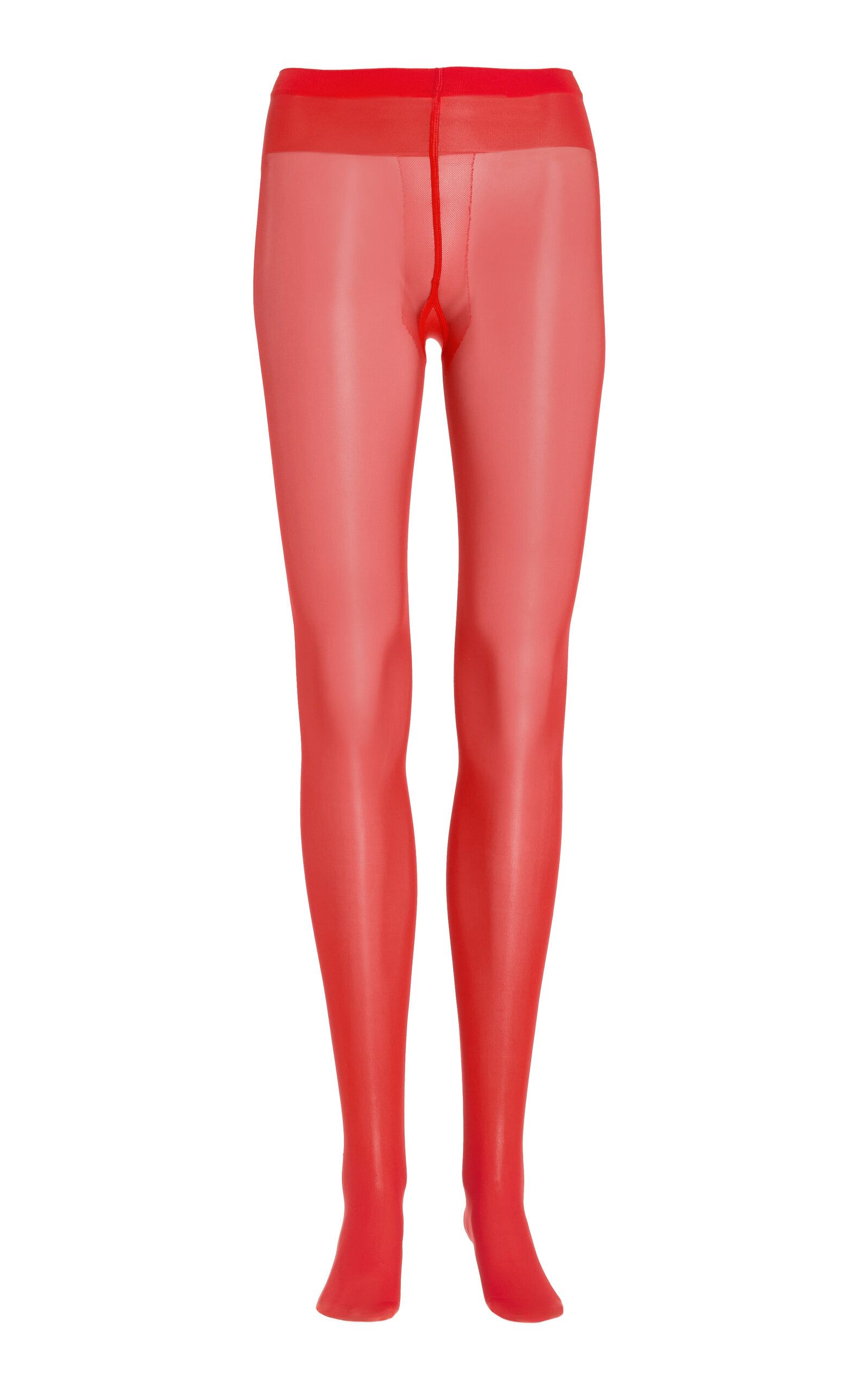 Wolford - Individual 20 Tights - Red - M - Moda Operandi | Moda Operandi (Global)