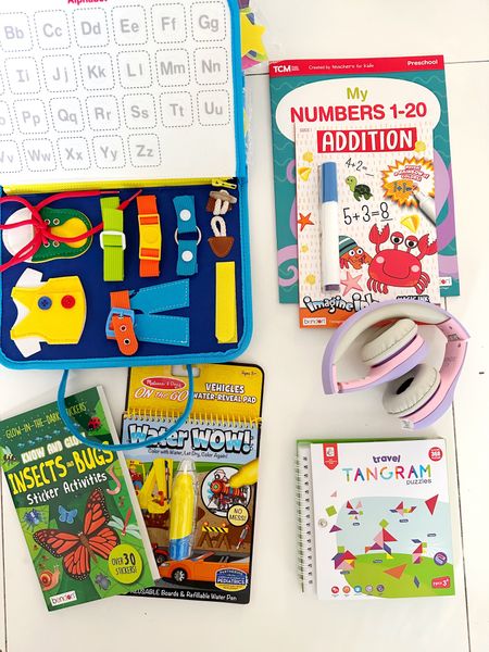 Travel activities for kids!! Best for ages two and four! 

Educational toys, toys for kids, kid activities, travel, travel essentials for kids, traveling with kids, kid educational activities, traveling, Melissa and Dug, puzzles, headphones, iPad headphones 

#LTKfamily #LTKkids #LTKBacktoSchool