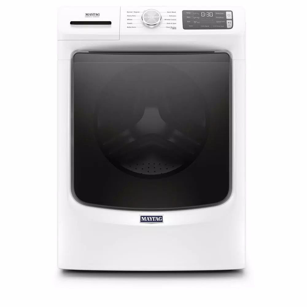 4.5 cu. ft. White Stackable Front Load Washing Machine with 12-Hour Fresh Spin, ENERGY STAR | The Home Depot