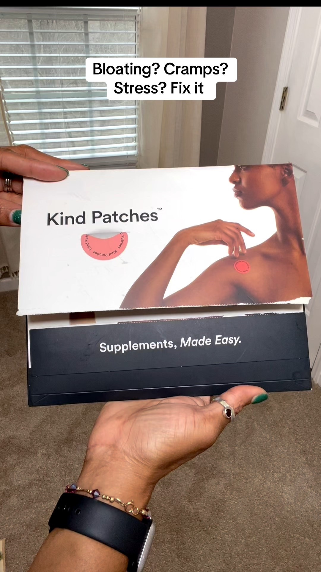Say goodbye to bloating, cramps, and stress! * The Kind Patch Bundle Pack gives natural, all-day relief with zero hassle.
Just stick it on and go about your day feeling your best. #SelfCareMadeEasy Hashtags:
#KindPatch #CrampsRelief #BloatingRelief #StressRelief
#WomensWellness #SelfCareRoutine
#NaturalRelief #PatchForCramps #GentleRelief #WellnessMadeEasy #BusyWomanHacks #FeelBetterFast #DailySelfCare #AllDayRelief
#HealthyLifestyle

#LTKfitnessgoals #LTKOver40 #LTKselfcare