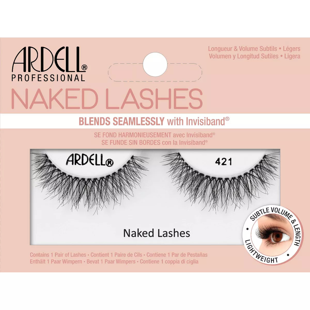Ardell Naked 421 False Eyelashes - Black | Target