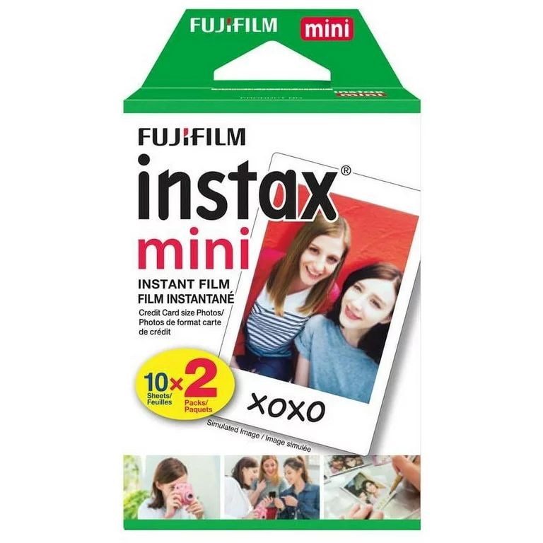 Fujifilm Instax Mini Film (3 Twin Packs, 60 Total Pictures) | Walmart (US)