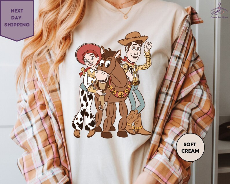 Toy Story Shirt, Disney Family Shirt, Sheriff Woody Shirt, Jessie Shirt, Bullseye Shirt, Disneywo... | Etsy (US)