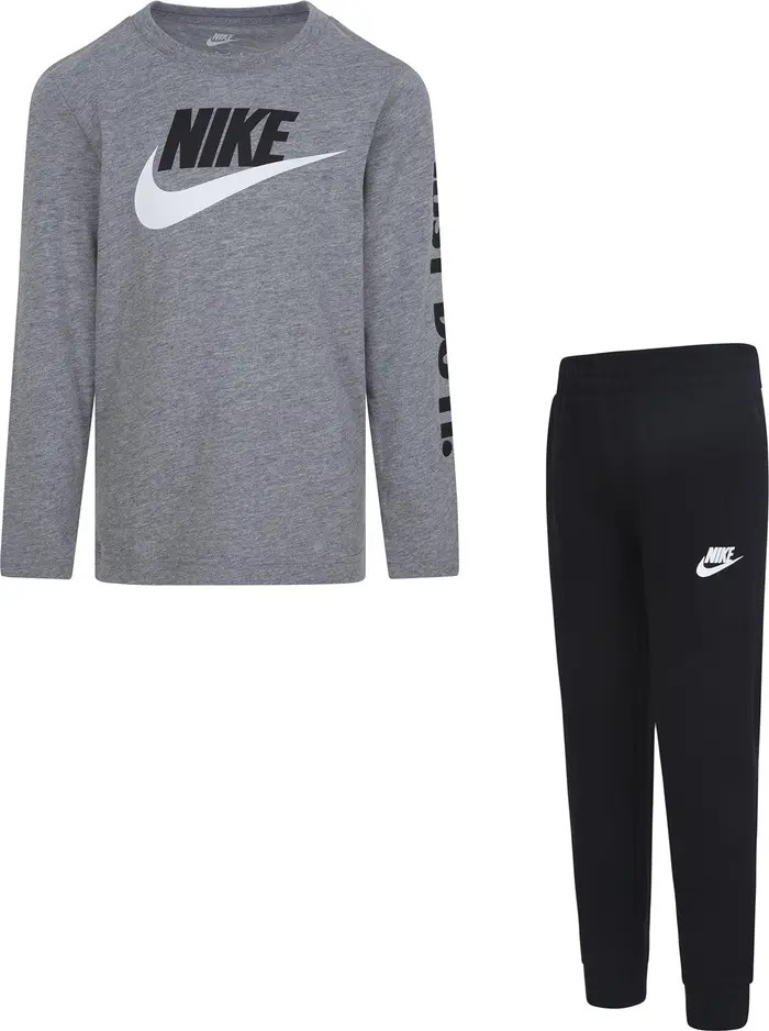 Nike Kids' Sportswear Futura T-Shirt & Joggers Set | Nordstromrack | Nordstrom Rack