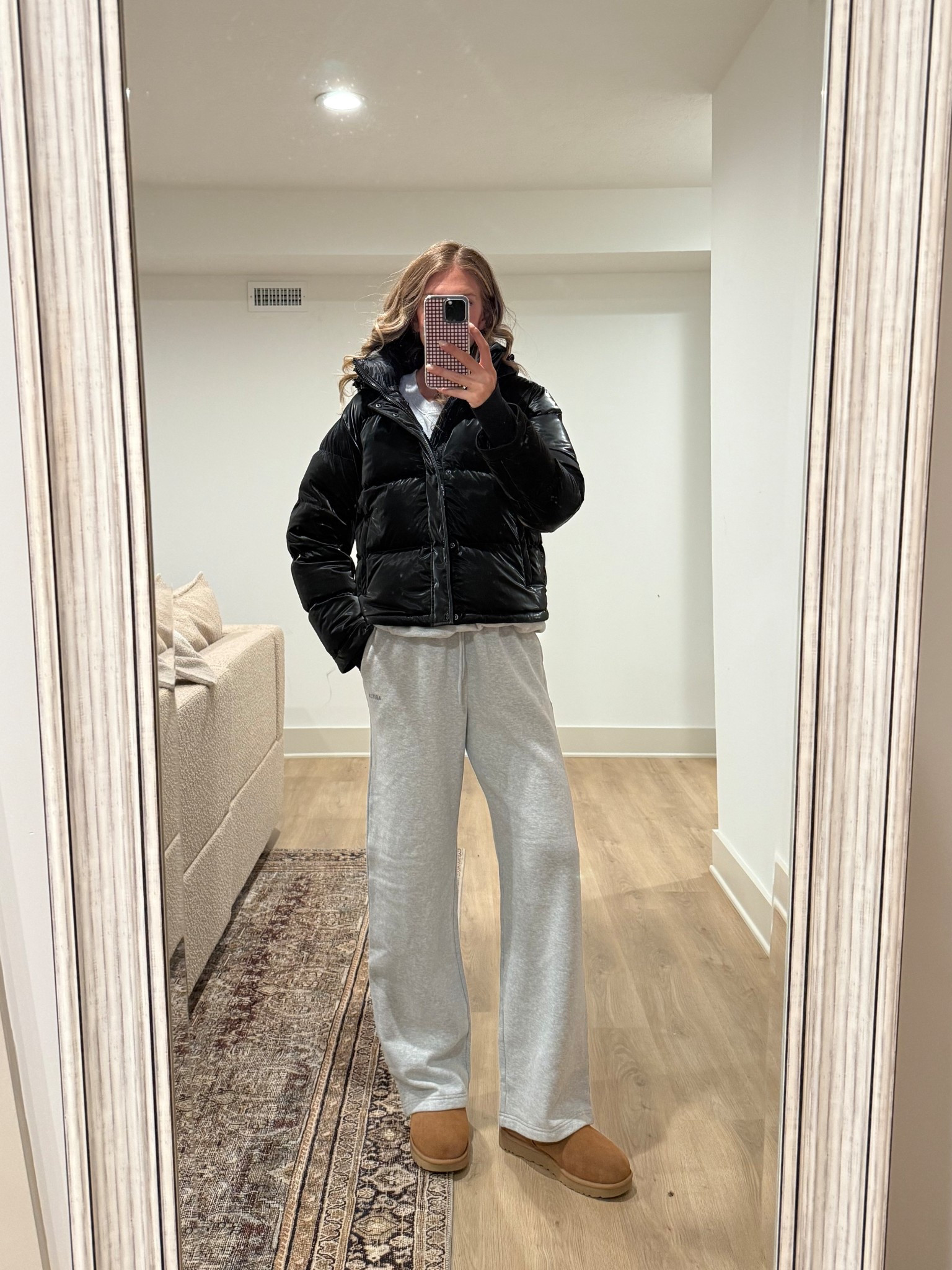 Aritzia super puff coats! Run tts but I  size up to medium to layer thicker sweaters underneath. This coat is worth the hype and I’ve had my first super puff for 3 years now! It’s super warm but also not heavy and bulky! Tall girl friendly too! Linked other length options below under “similar"

BASE UNDERNEATH: wearing medium in sweatshirt and medium TALL in lounge pants! Tall and + petite sizes! 

Winter coats, puffer coats, outdoors wear 

 #LTKSeasonal 

#LTKTall

#LTKTall