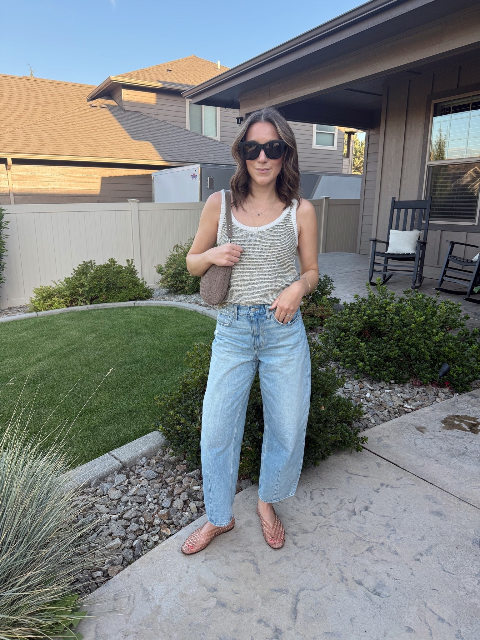 Target outfit! Wearing a small tank and size  2 denim

#LTKootd