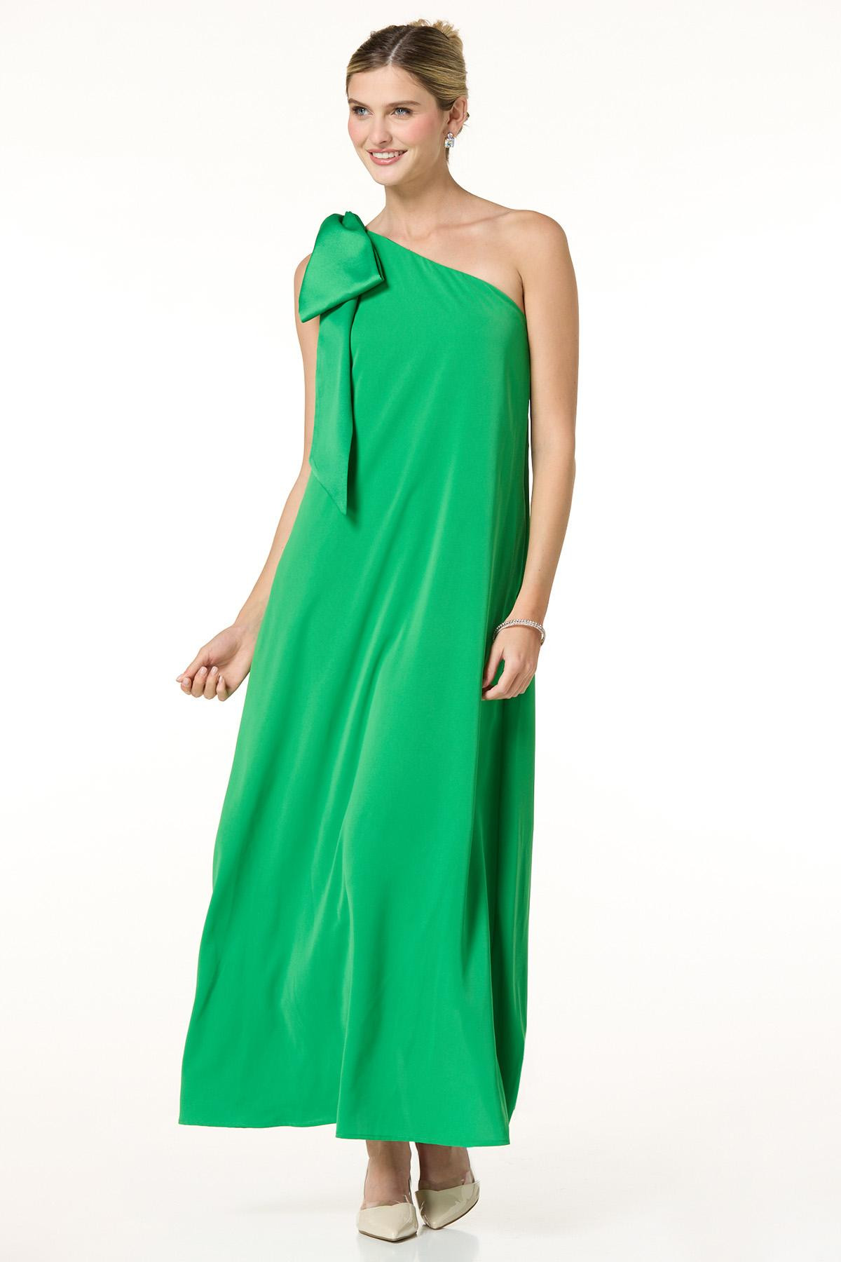 Single Bow Shoulder Dress | Cato Fashions