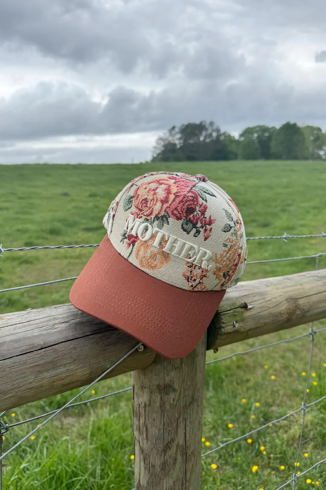 Mother, Floral Embroidered Trucker Hat - Etsy | Etsy (US)