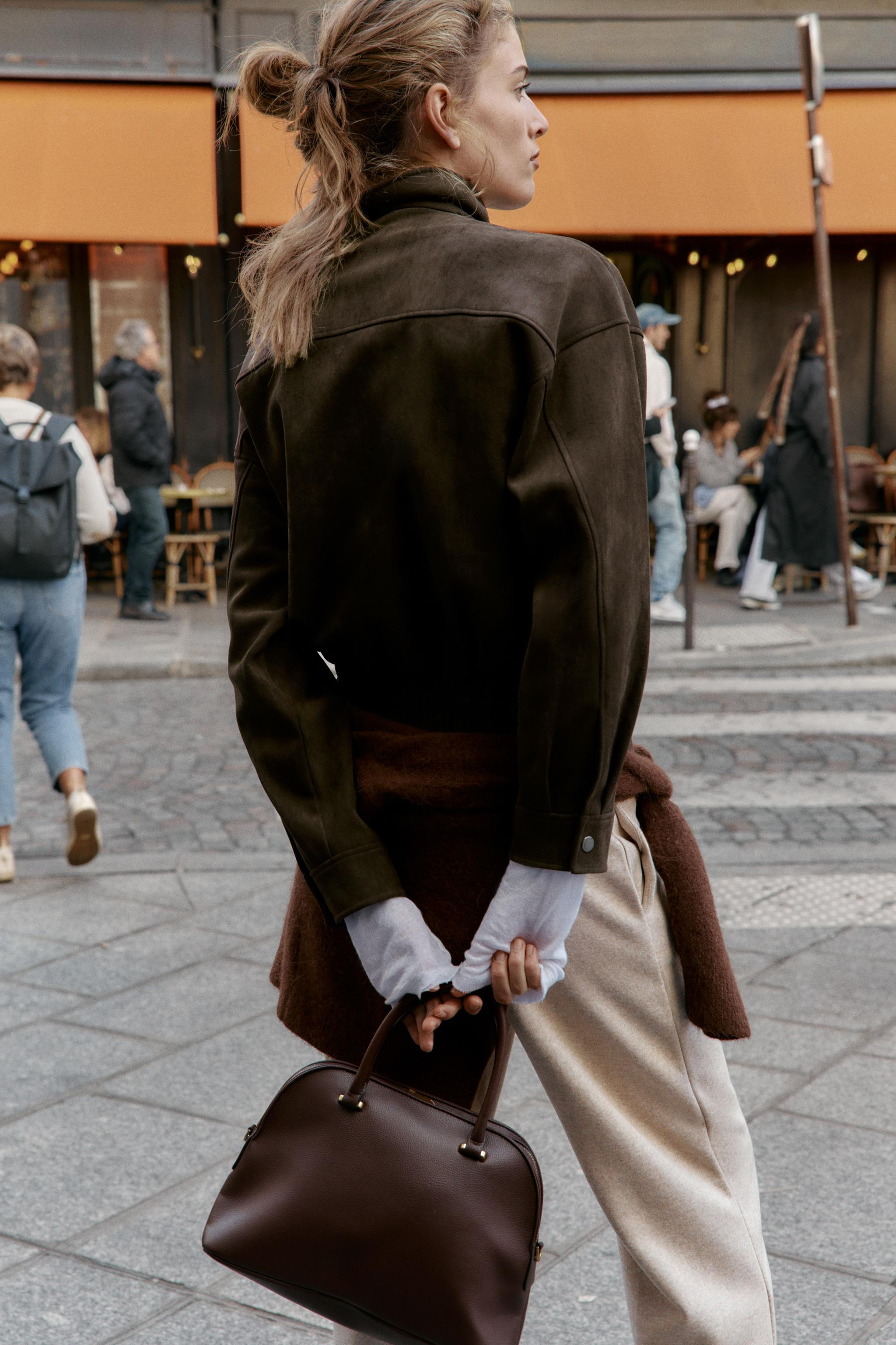 DOUBLE HANDLE CITY BAG | Zara US