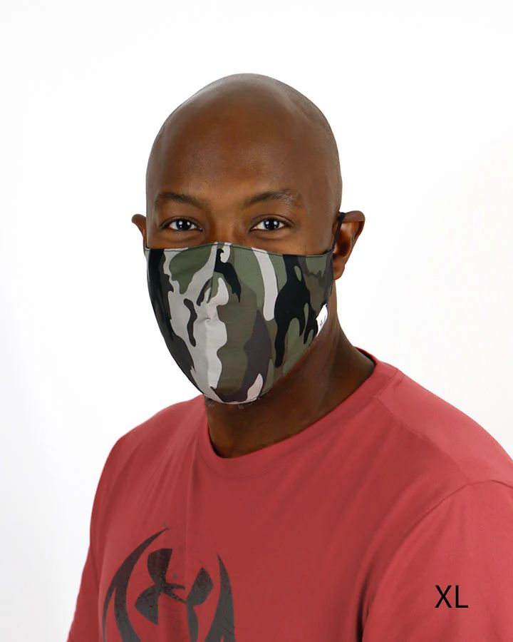 (**new item**) Double Layer 'Breathe Free' Mask with Nose Piece - 4 Sizes | Grace and Lace