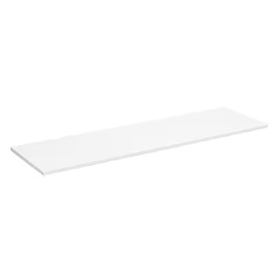 ClosetMaid BrightWood 48-in W x 14-in D White Wood Closet Shelf | Lowe's