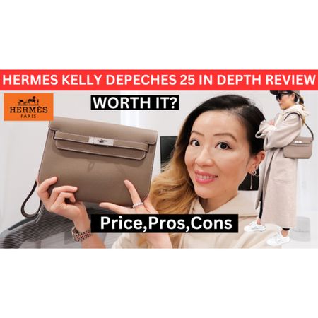 New video Hermes Kelly depeches 25 in depth review is up on my Channel now! It is a must watch if you are interested in this bag! Is it really worth it? Find out from the review! What do you think of this bag? :)!

#LTKitbag #LTKshoecrush #LTKstyletip