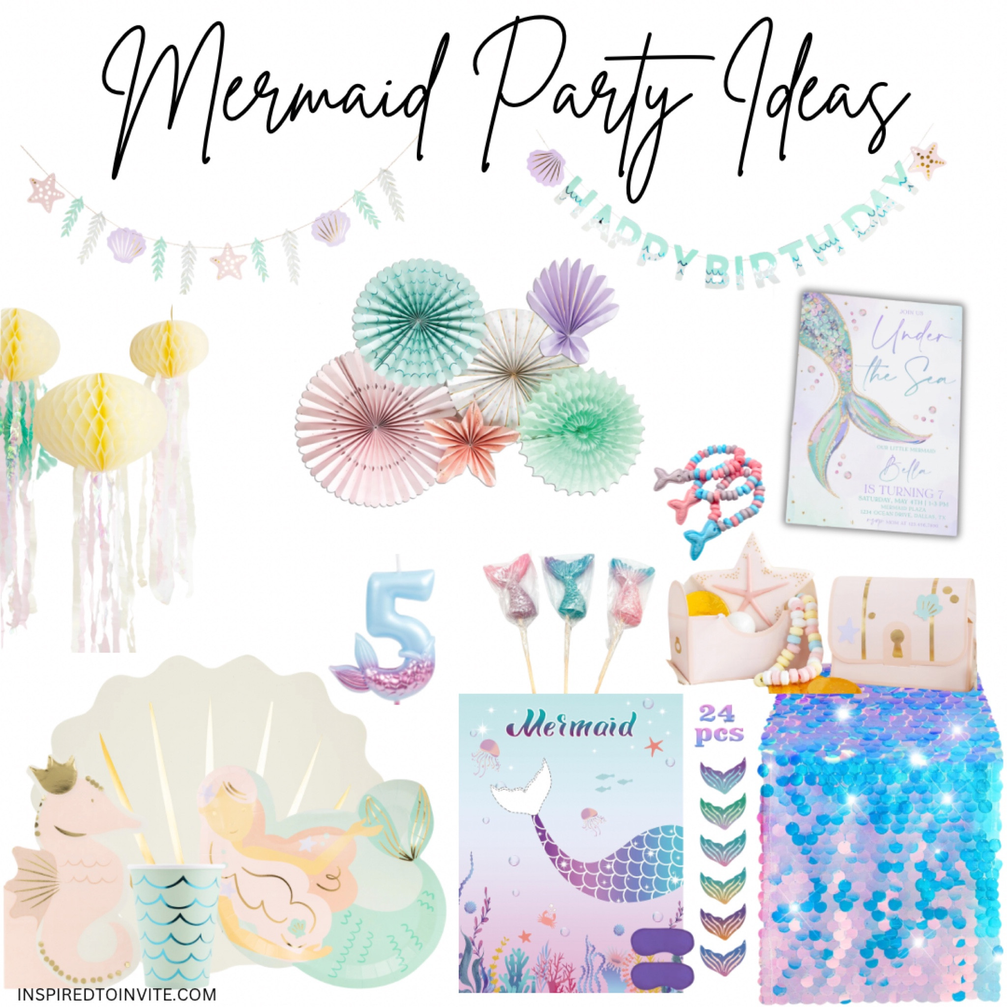 Make a splash with our magical mermaid party supplies! ✨🧜‍♀️ Perfect for an under-the-sea celebration! 🌊🐚 #MermaidParty #UnderTheSea #PartyVibes

#LTKSeasonal #LTKParties