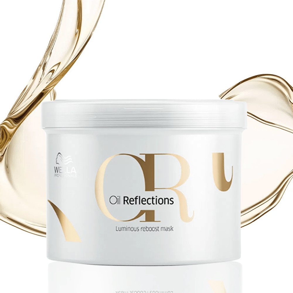 Máscara de Brilho Wella Oil Reflections | 500 ml - AMOBELEZA - Produtos para Cabelo, Perfumes e ... | Amobeleza (BR)