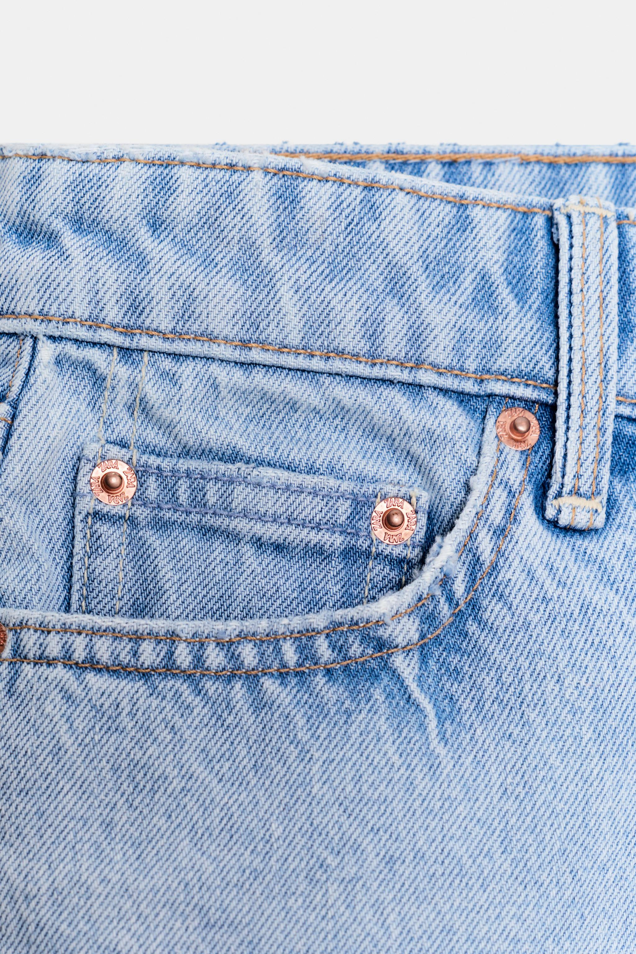 MID RISE - MOM FIT - RIGIDMid-rise shorts with five pockets. Front zip and button closure. | Zara US