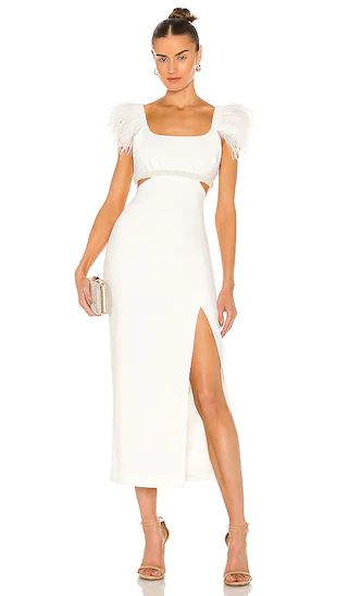 Taliah Gown in White | Revolve Clothing (Global)