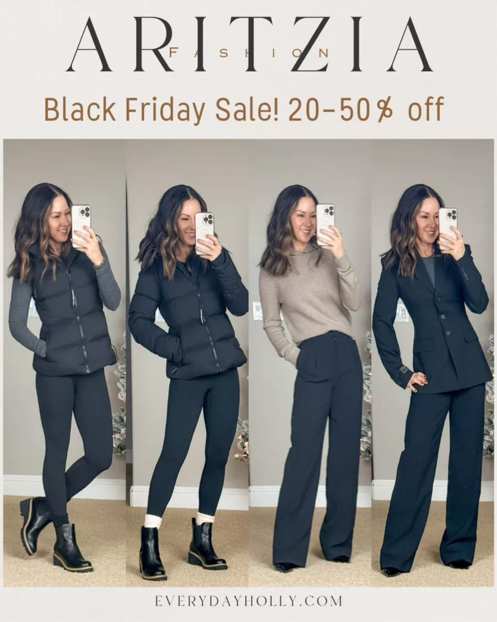 20-50% off everything!

The Aritzia SuperSnug Puff Vest & jacket are truly amazing! It’s an investment piece that you will LOVE to add to your fall & winter wardrobe! The wool For reference: I’m 5’1”, 109lbs Everything is unaltered Puffer vest - XS in black Puffer Jacket XS in black Trousers 0 reg, I need 0 short Wool sweater XS Cashmere hoodie Small Blazer 0 #aritzia #superpuff #superpuffvest #fallfashion #winteroutfit #puffervest

#LTKSaleAlert #LTKCyberWeek #LTKStyleTip