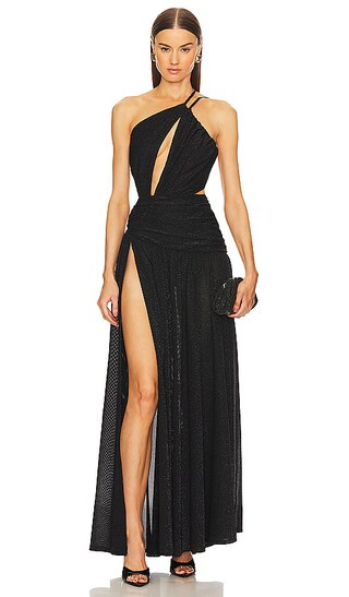 x REVOLVE Fairleigh Gown in Black | Revolve Clothing (Global)