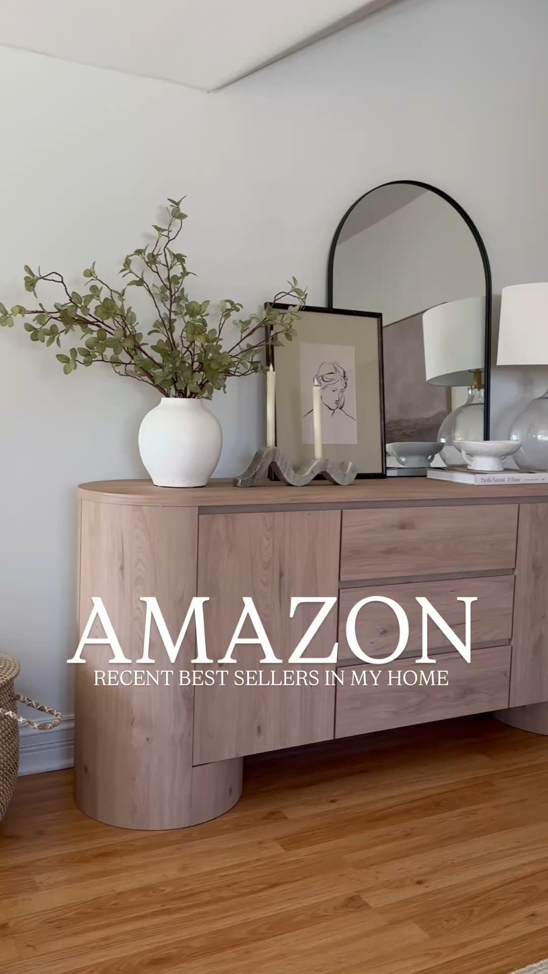 Amazon home best sellers and favorites from my home! @amazon @amazonhome #founditonamazon #amazonhome #amazonfinds #amazon #sideboard #bestsellers #home #homerefresh #affordablehomedecor 

#LTKHome #LTKSaleAlert #LTKWatchNow