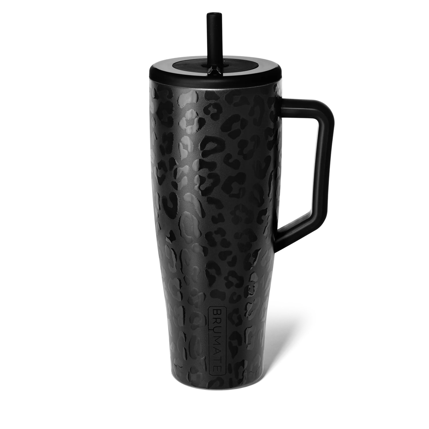 Era 40oz | Onyx Leopard - 40 oz Straw Tumbler | BrüMate | Brumate