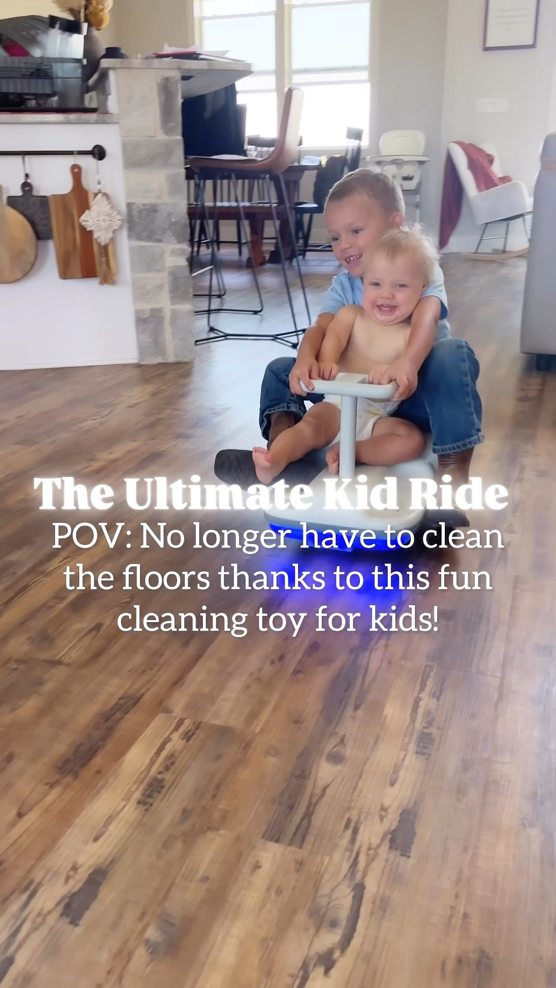 Kids Clean Car = clean floors and fun for all! My kids have been having so much fun on this thing, and my floors have a lot less dirt and dust! 🤣 🙌 

This kids clean car is currently on sale & would make a great Christmas gift idea for the kids & of course mom too! 👏🏻 

#momhacks101 #kidtoys #Itkkids
#amazonfavorites cleaning tools | ride on car | fun cleaning toys | toys for kids | toddler finds | gift idea #Itkhome | mom finds | home finds | Amazon best sellers 

#LTKHome #LTKVideo #LTKKids