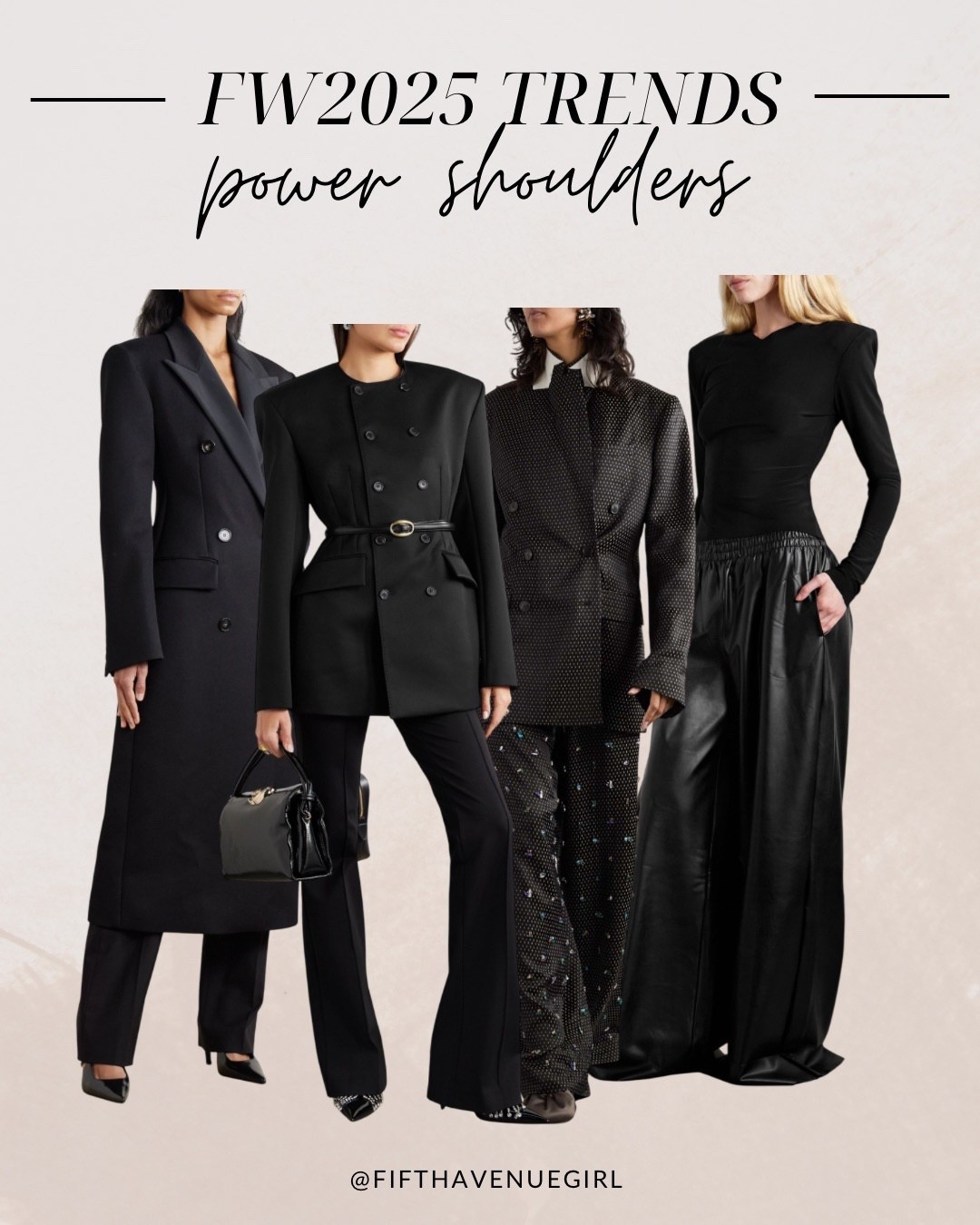 Power shoulders are back as one of the top fashion trends for Fall/Winter 2025 🖤

#LTKWorkwear #LTKStyleTip #LTKSeasonal