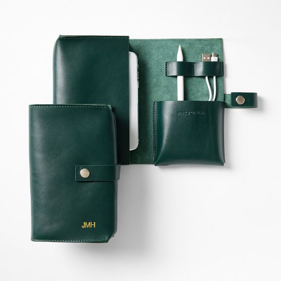 Graham Leather Travel Tech Organizer | Mark and Graham