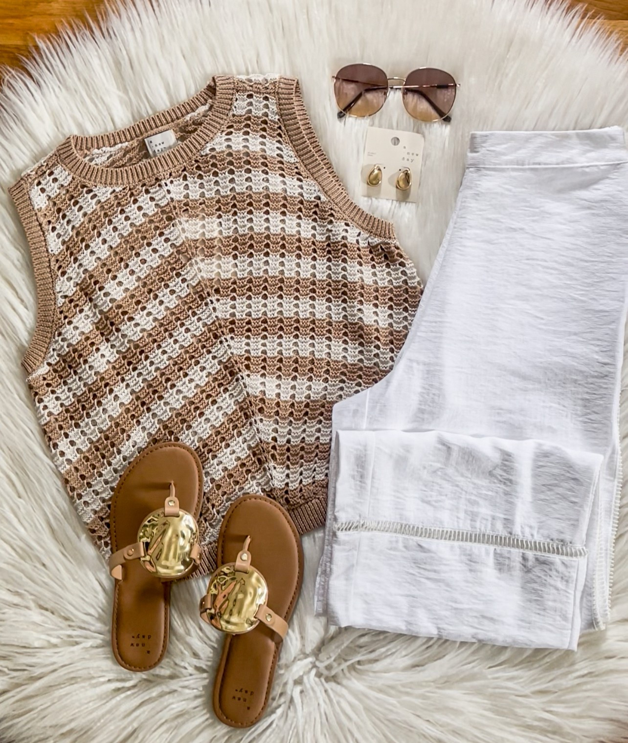 New Crochet Top & Linen Pants for a fun summer look! 

#LTKFindsUnder50 #LTKStyleTip