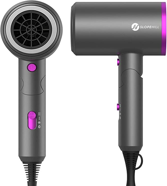 Amazon.com : Hair Dryer, slopehill (Safety Upgraded) 1800W Professional Ionic Hairdryer for Hair ... | Amazon (US)
