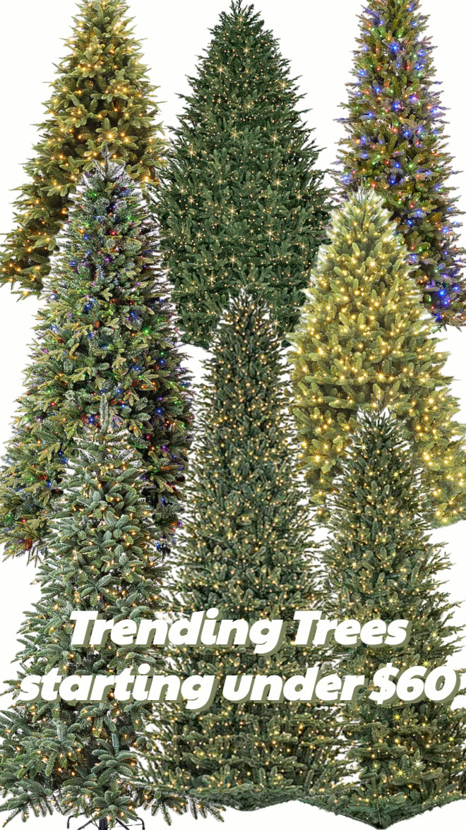 TRENDING TREES STARTING UNDER $60!
…………………..
christmas tree under $100 prelit christmas tree with lights Lowes christmas tree viral christmas tree grand duchess tree grand duchess christmas tree Home Depot Christmas tree amazon christmas tree colored christmas tree flocked tree lit tree white lights tree christmas decor christmas decorations christmas decorating green christmas tree fir Christmas tree Douglas fir tree viral christmas decor holiday decor holiday decorations outdoor chrismtas decor 
..........
Wayfair Christmas trees
7 foot christmas tree 12 foot christmas tree prelit Christmas tree flocked christmas tree realistic christmas tree under $200 christmas tree under $300 christmas tree under $500 slim christmas tree full christmas tree viral christmas tree wayfair finds christmas decor christmas decorations LED christmas tree viral tree Christmas tree under $100

#LTKFamily 

#LTKHome #LTKHoliday #LTKFindsUnder100