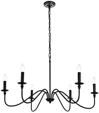 Modern World AMW15018D36MB Chandelier, Matte Black | Amazon (US)
