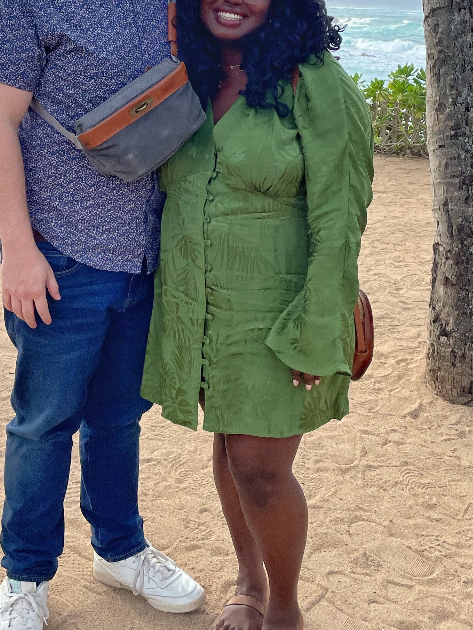 Obsessed with the flare sleeves on this dress and the overall design. Super comfy too! It’s true to size and there’s no need to size up. 

#LTKHoliday #LTKcurves #LTKwedding