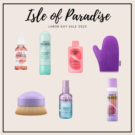 Labor Day Sale: Isle of Paradise picks!Isle of Paradise is one of my go too’s for self tanning. Their shades work great for my olive skin tone. I recommend medium or dark if you have olive skin tone.

#LTKSale #LTKunder50 #LTKsalealert